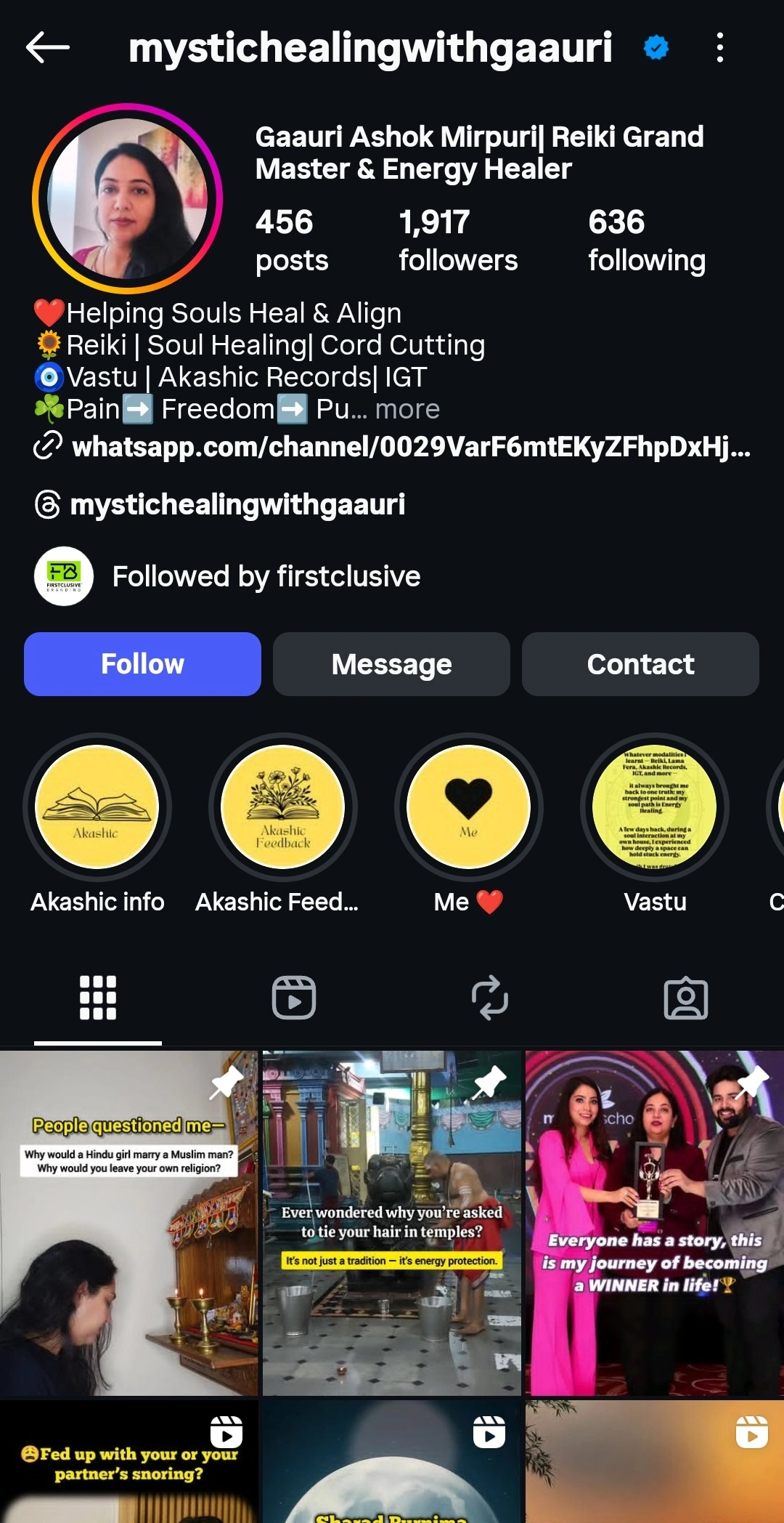 Logo for Mystic Healing with Gauri